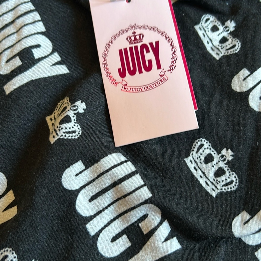 Juicy Couture Black and White Logo Sweatshirt - Picture 9 of 12